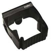 Multi Veleno laikiklis „Toolflex Motion“ 15–35 mm, plastikinis, juodas, tvirtinimui prie bėgelio, 40 vnt./dėžutėje