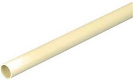 Solar Plus Standus plastikinis vamzdis, PVC 16 mm (5/8) geltonas/baltas, 4 metrai. Jie gali atlaikyti 750 N slėgio apkrovą.