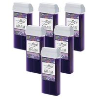 Vaško kasetė ItalWax Flex Wine, 6x100 ml