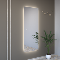 Veidrodis su galiniu Led apšvietimu FRANKA 50x120 cm