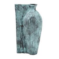 Metalinė sendinta vaza PTMD, 30 cm