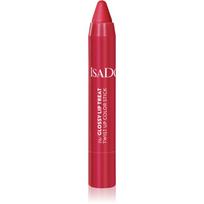 IsaDora Glossy Lip Treat Twist Up Color drėkinamieji lūpų dažai atspalvis 12 Rhubarb Red 3.3 g