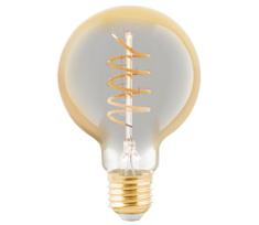 LED pritemdoma elektros lemputė VINTAGE G80 E27/4W/230V 2200K - Eglo 11876