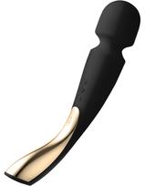 LELO Smart Wand 2 Large vibruojantis masažuoklis - Juoda