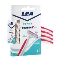 LEA WOMEN PREMIUM 2 Razor skustuvas, 4 vnt.