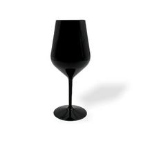 Plastikinės taurės MoodFood, juodos sp., 510ml, 6vnt.