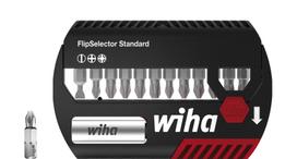 Antgalių rinkinys WIHA FlipSelector  Phillips, Pozidriv, 13 vnt., 1/4" su diržo segtuku