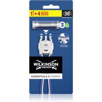 Wilkinson Sword Essentials 3 Hybrid skustuvas + pakaitinė galvutė 4 vnt.
