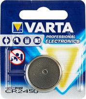 Varta Professional Electronics Button Cell Battery CR 2450, Pack of 1