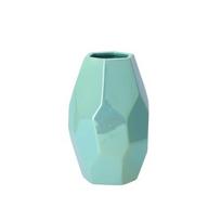 Blizgi perlinio stiklo vaza DK, 16 cm
