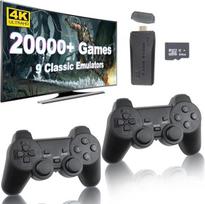 Žaidimų konsolė HappyJoe Plug & Play 20000+ Games, 4K HDMI, 64GB