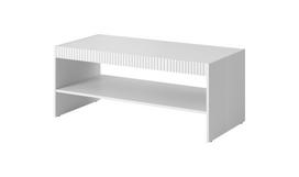 Cama Meble Kavos Staliukas - PAFOS 120x60 cm Baltas Matinis