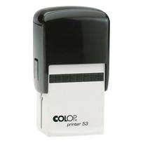 *Antspaudas Colop  Printer 53, juodos spalvos + polimeras
