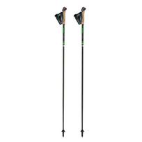 Gabel FLD Carbon Sulankstomos bėgimo ir šiaurietiškojo ėjimo lazdos, 135 cm, juodos