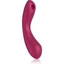 Satisfyer Curvy Trinity 1 klitorį stimuliuojantis vibratorius red 17,5 cm