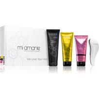 Mi Amante Professional Glamour Keratin Set dovanų rinkinys plaukų blizgesiui ir švelnumui užtikrinti 4 vnt.