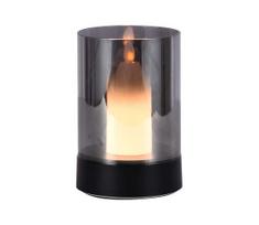 LED Table rechargeable lempa LED/2W/5V 3000K juoda