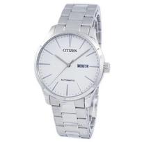 „Citizen“ analoginis automatinis NH8350-83A vyriškas laikrodis balta