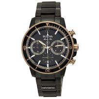 „Bulova Marine Star Chronograph Quartz Diver“ 98B302 200M vyriškas laikrodis juoda