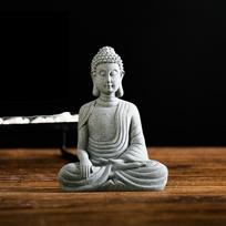 Dekoratyvinė statulėlė Budos statulos namas Small_1 7.5x6x10.2cm #2
