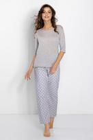 Piżama Keep Secrets Tencel Pilka (Grey) S