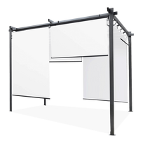 Pavėsinė Pergola SPRINT PLUS 290x290 cm, Anthracite/White