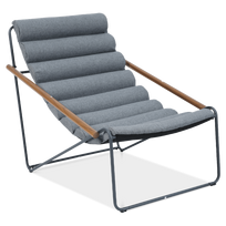 Lauko fotelis ART, Dark Grey