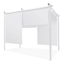 Pavėsinė Pergola SPRINT PLUS 290x395 cm, White/White