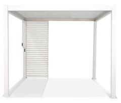 Žaliuzės pavėsinei Pergola Premium White, 123.5 cm
