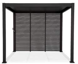 Žaliuzės pavėsinei Pergola Premium Anthracite, 123.5 cm