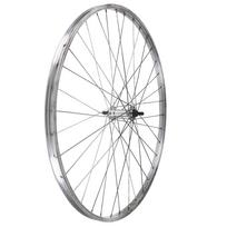 Priekinis ratas 26 3/8 pramoniniai guoliai, 36H (sidabrinis)