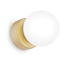 Ideal Lux - LED sieninis šviestuvas PERLAGE 1xG9/3W/230V auksas/balta