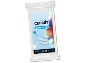 Polimerinis molis Cernit No.1 500g 027 opaque white