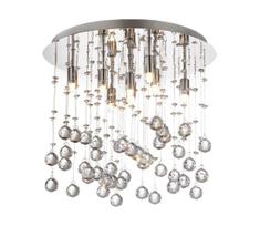Ideal Lux-LED krištolinis lubinis šviestuvas MOONLIGHT 8xG9/3W/230V diametras 40 cm chromas