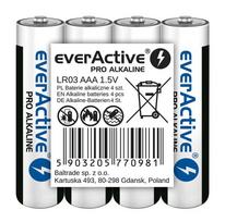 Šarminės baterijos AAA / LR03 everActive Pro 4, ELEEVALR03PRO4T