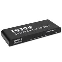 Qoltec 51799 Aktyvus HDMI skirstytuvas 4 x HDMI 4K x 2K | 6Gb/s | 60 Hz