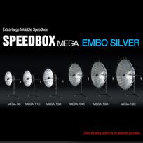 SMDV Speedbox Mega 130 Deep softbox 130cm silver bowens mount