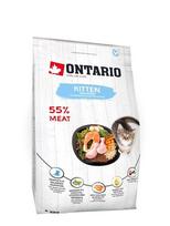 Sausas maistas kačiukams su lašiša, Ontario Kitten Salmon, 2 kg