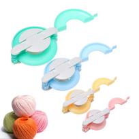 4 vnt. Naujas plastikinių pomponų kamuoliukų gamintuvų rinkinys Pom-Pom kamuoliukų gaminimo rinkinys Gaminkite pomponus