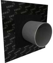 DAFA AirVent UV / Radon vamzdžių apykaklė 520x520 mm, skirta potvynio ir vėjo barjerui sandarinti. Žymėjimas ø200-400 mm vamzdžiams.