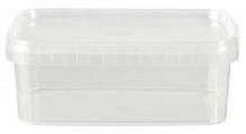 Multi Bucket 5541 1500 ml 195x195x61 mm šaldiklis-safe minus 20°C PP clear, 16 ps x 12 pcs/carton