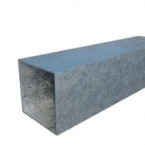 Vamzdis 60x60 mm, H6,0 m, sienelė: 1,5 mm, ZN