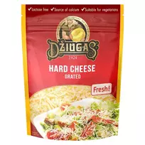 Tarkuotas kietasis sūris be laktozės DŽIUGAS, 40% riebumo, 100 g