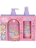 MARTINELIA Rinkinys mergaitėms: kūno dulksna, 200 ml + skystas rankų prausiklis, 485 ml
