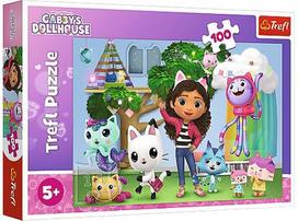 TREFL GABBY´S DOLLHOUSE dėlionė 100 det.