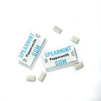 Šaltmėtės skonio kramtomoji guma Peppersmith Spearmint su ksilitoliu, 15g