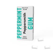 Pipirmetės skonio kramtomoji guma Peppersmith Peppermint su ksilitoliu, 15g