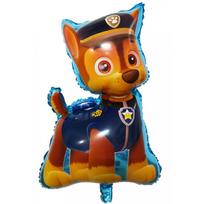 Įspūdingo dydžio folinis balionas su heliu Paw Patrol - Chase, 55cm