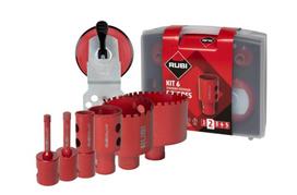 Gręžimo karūnų rinkinys Rubi PREMIUM DRYGRES 51929; 6 vnt.
