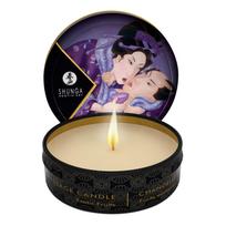 Shunga Libido Exotic Fruits, 30 ml Egzotinių vaisių kvapo masažinė žvakė
